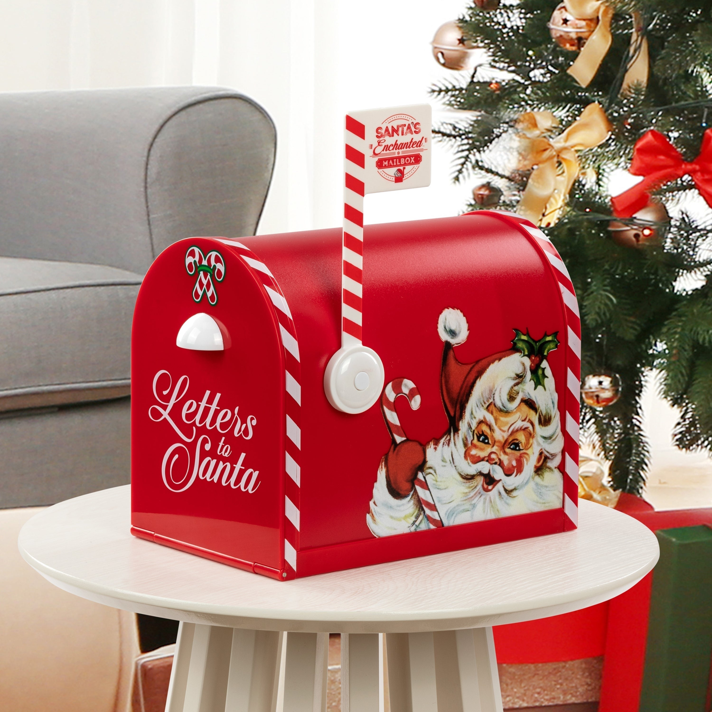 10 in. Santa's Enchanted Mailbox
