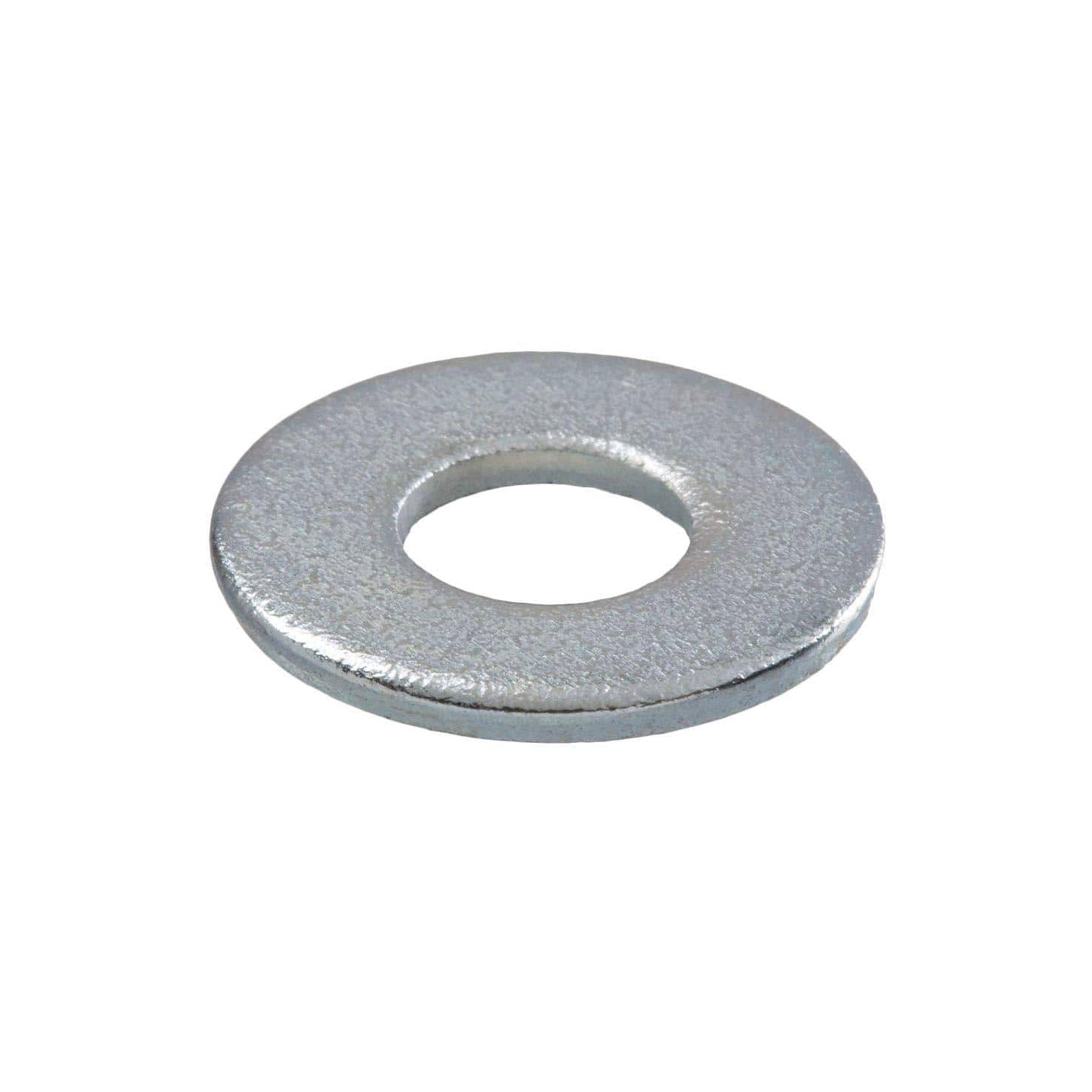 1/4" x 0.734" Zinc Plated Flat Washer
