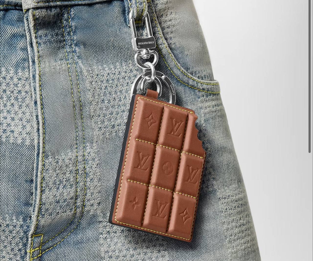 Chocolate Bar Key Holder and Bag Charm