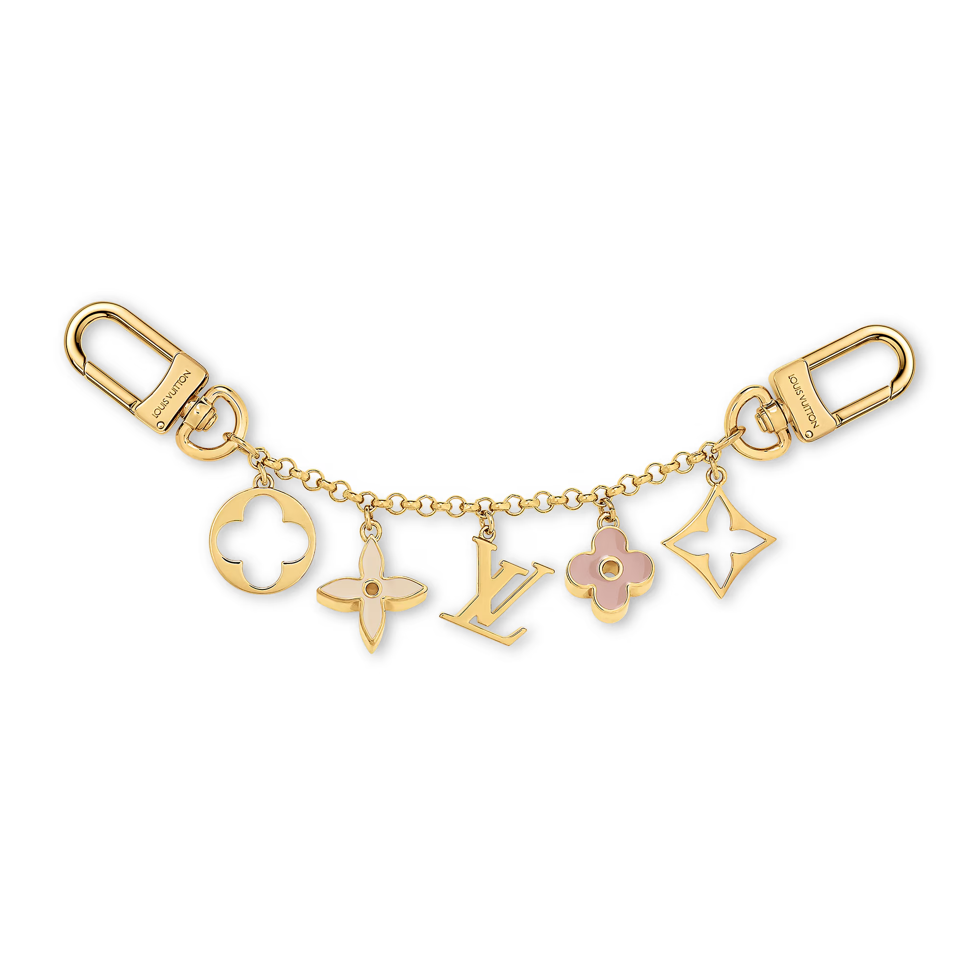 Fleur de Monogram Bag Charm