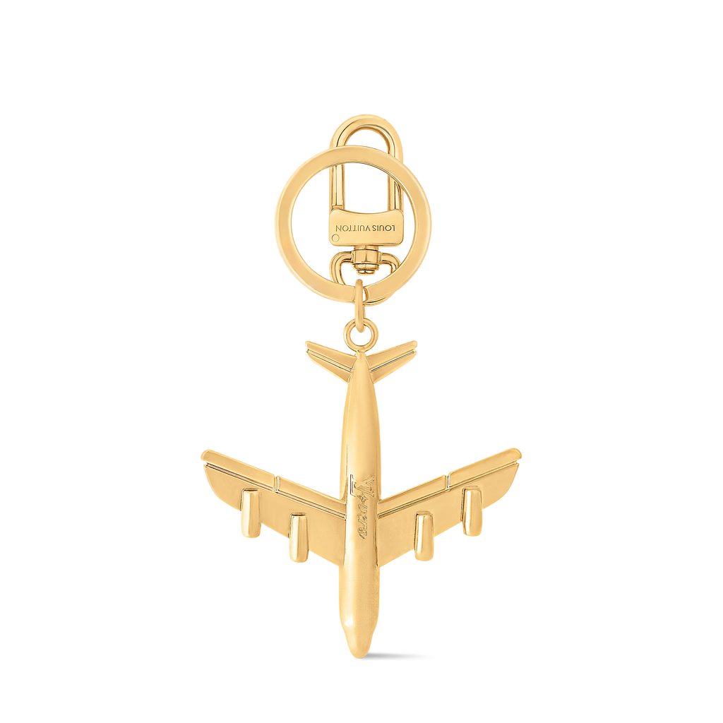 Plane Key Holder and Bag Charm