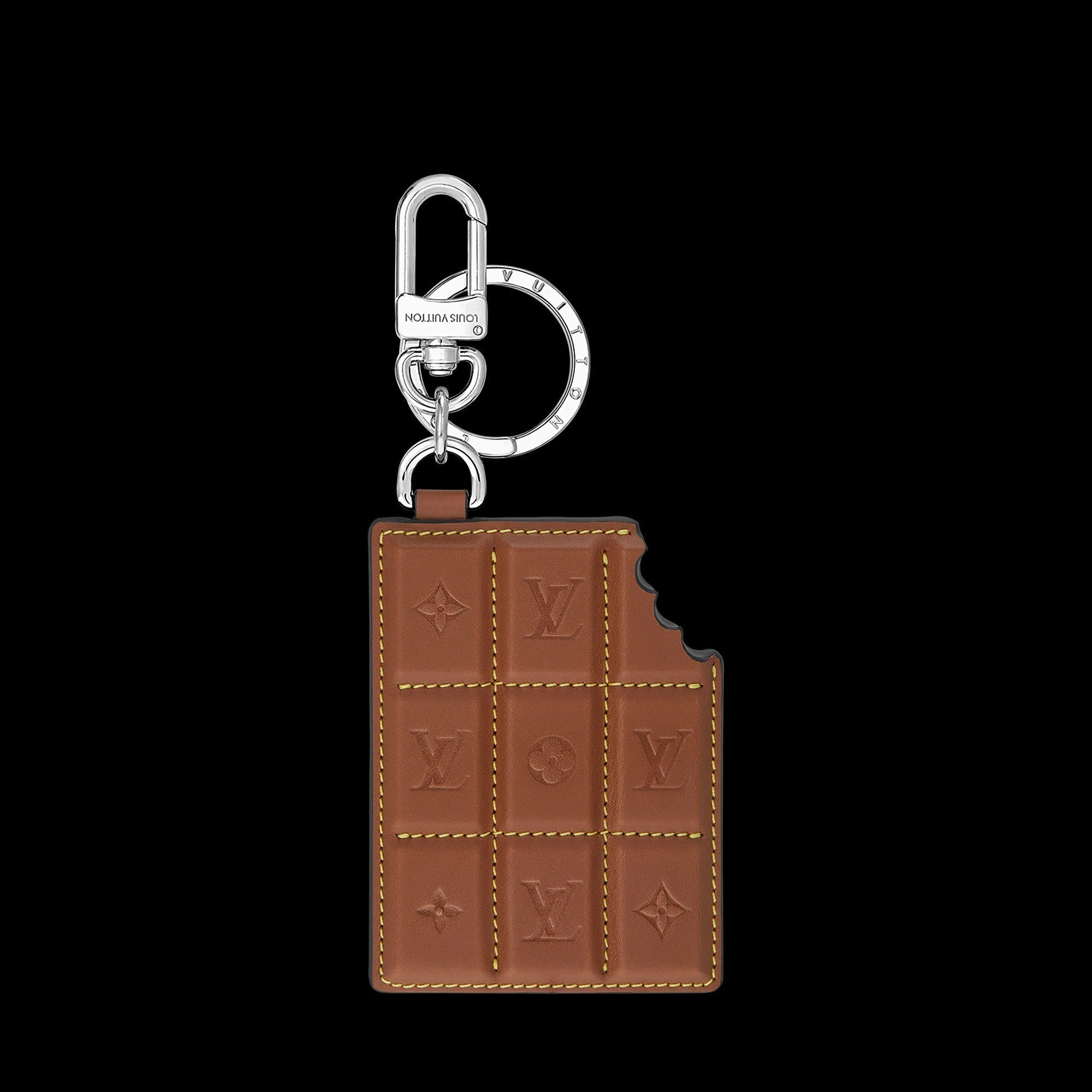 Chocolate Bar Key Holder and Bag Charm